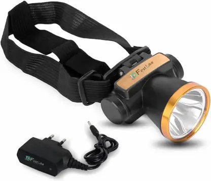 FIRSTLIKE 50 Watt Head Light Torch with Charger Rechargeable Torch product image (1)