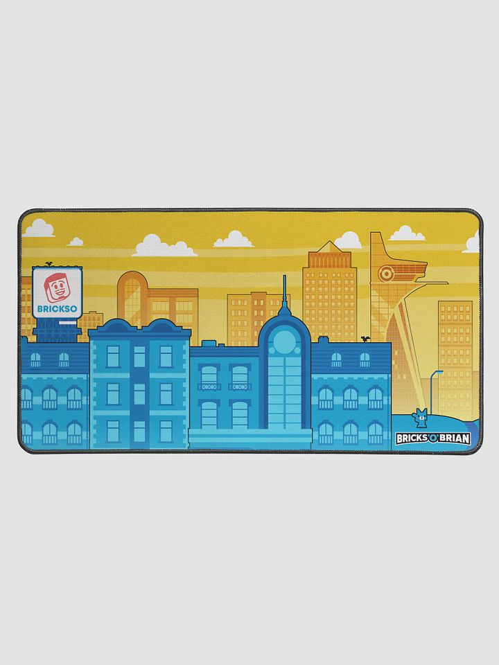 Brick City Daytime Desk Mat product image (1)