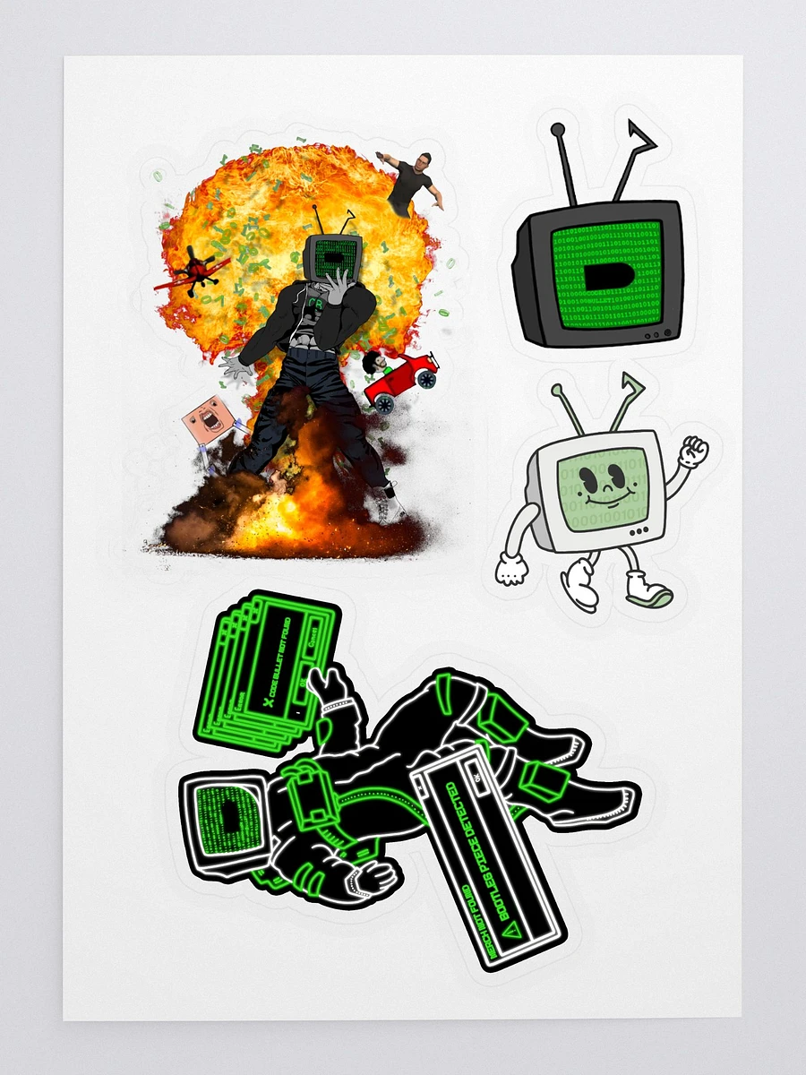 Code Bullet Stickers product image (3)