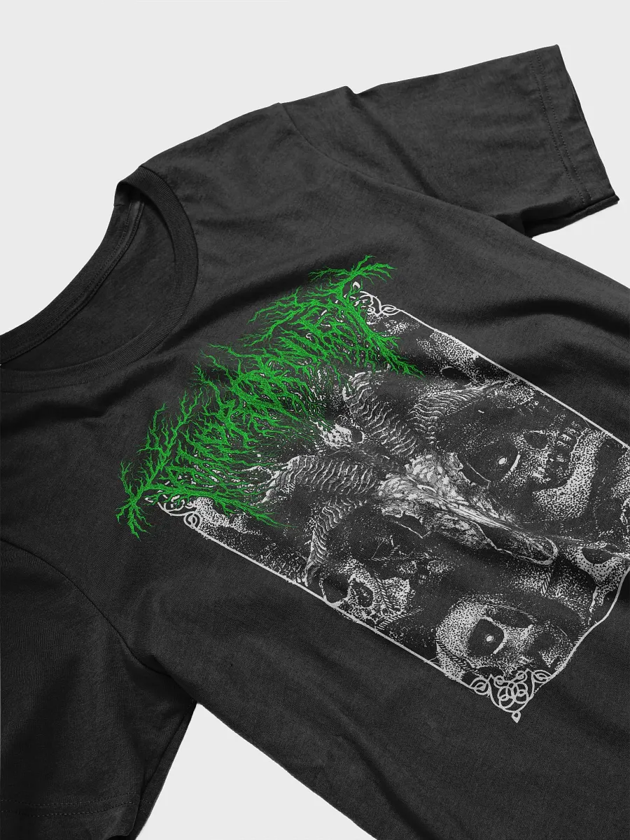 Goat Skull Green Logo on Bella Canvas product image (3)