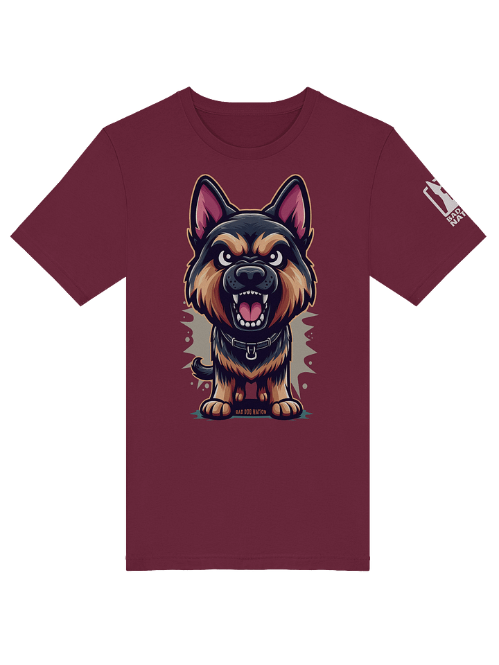 German Shepherd Angry Pup - Premium Unisex T-shirt product image (1)