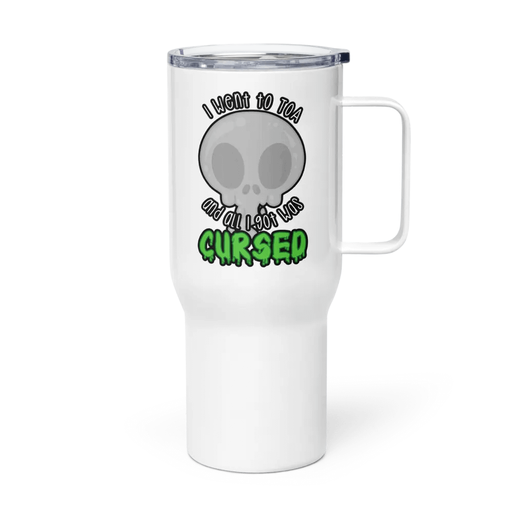 All I Got Was Cursed - Priest - Travel Mug w/Handle product image (3)