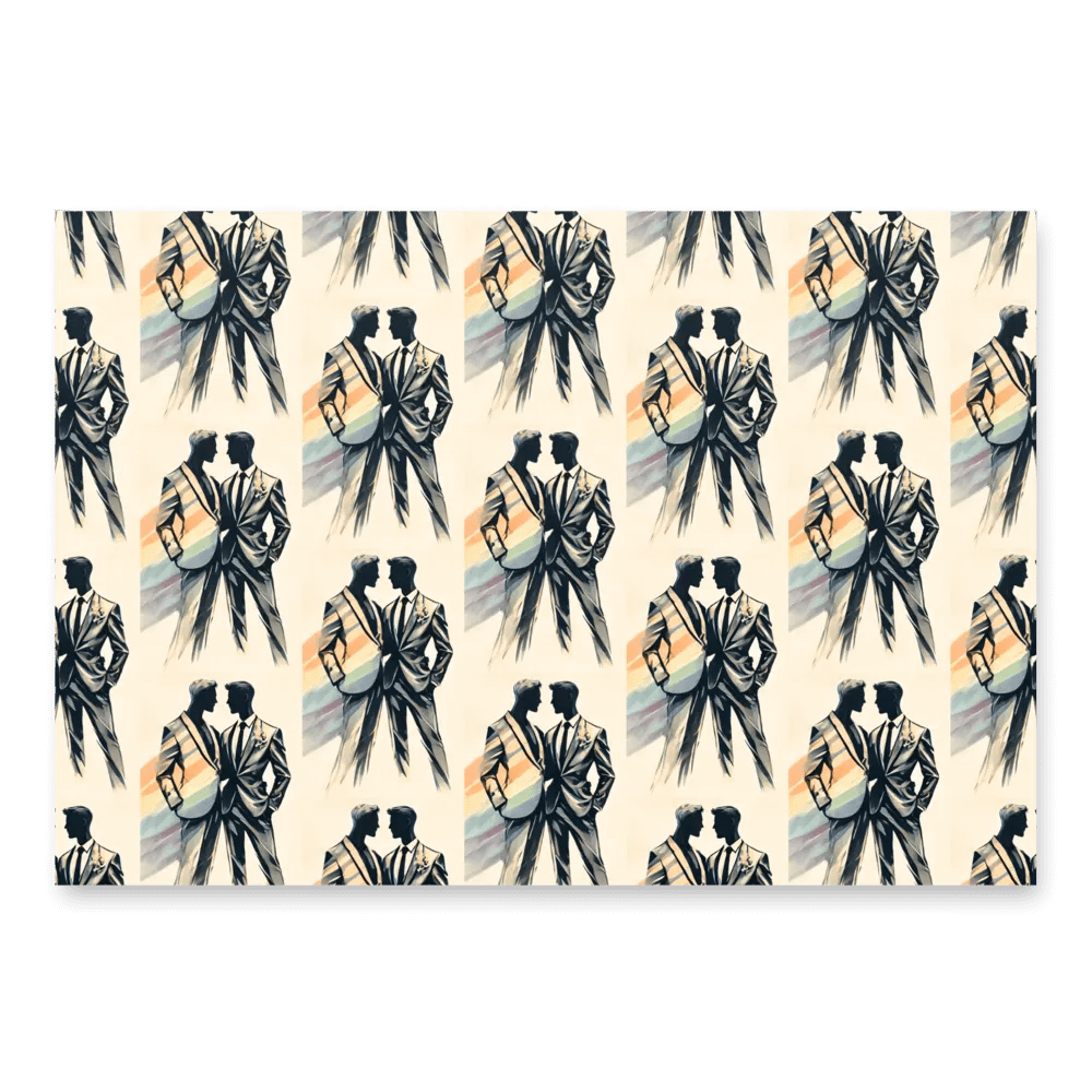 Elegant Pride Partners Wrapping Paper Set product image (3)
