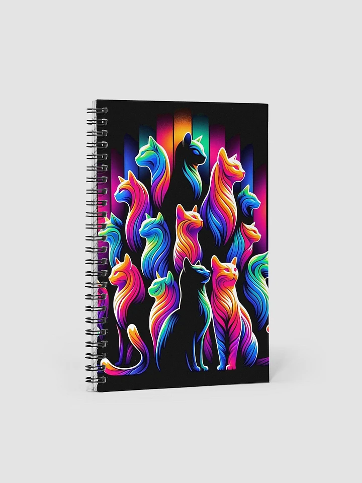 Spiral Notebook: Cat Pyramid product image (1)