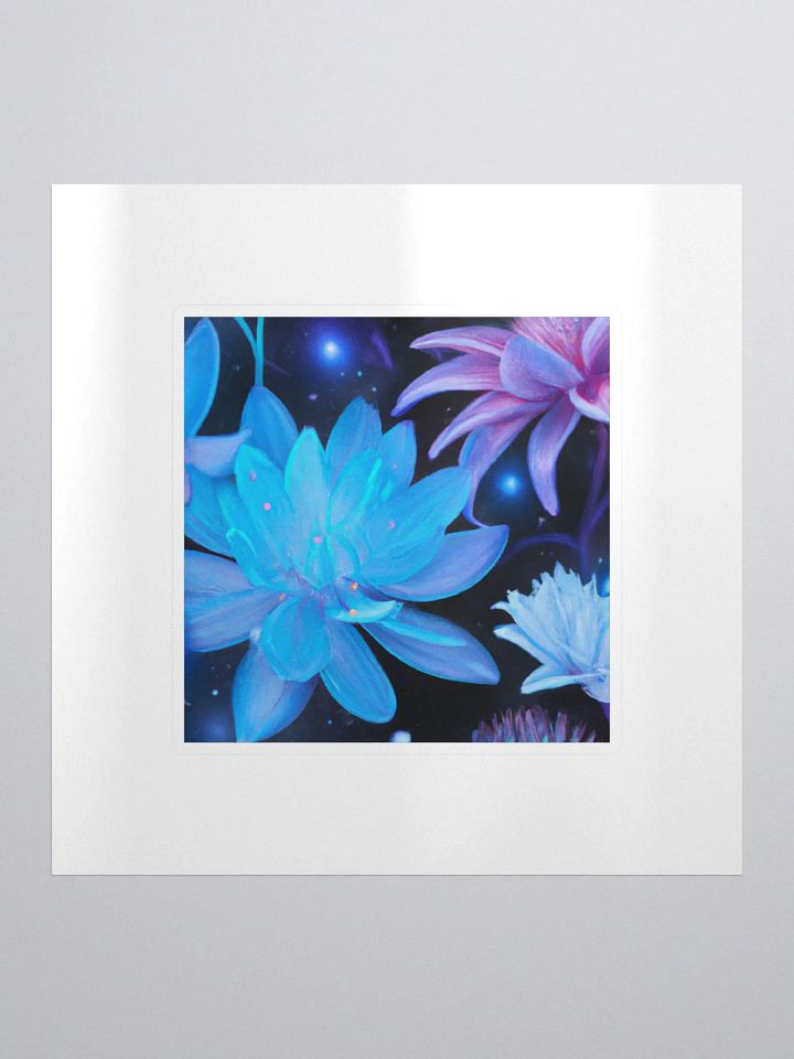 Galactic Wild Flower Sigma Sticker product image (1)