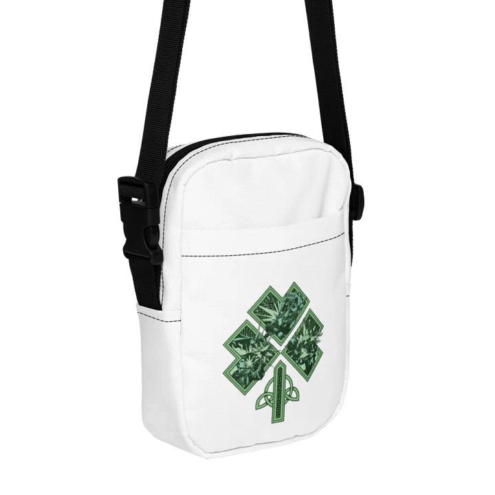 Three Leaf All-Over Print Crossbody Bag product image (1)