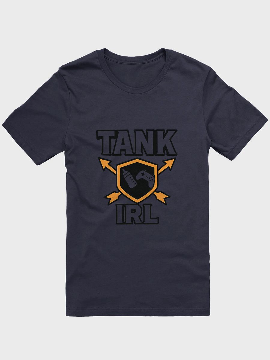 TANK IRL – Gamer Dad Shield Tee product image (1)