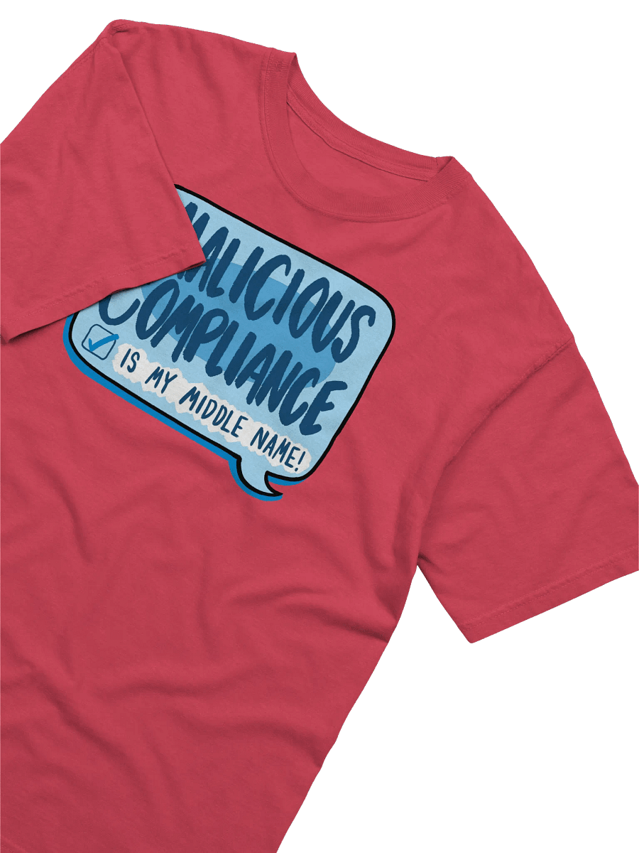 Malicious Compliance Tee product image (3)