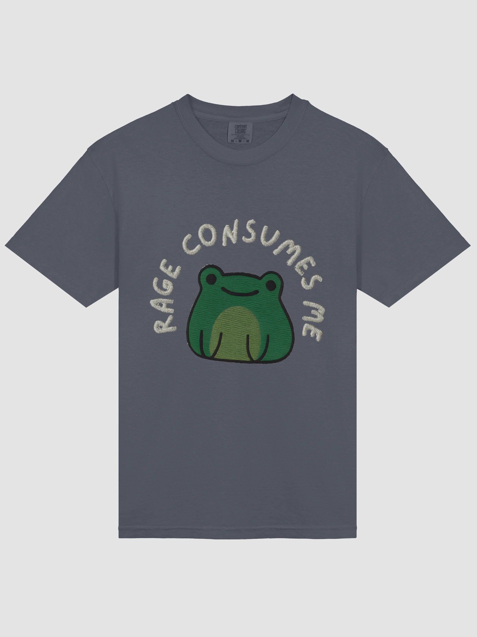 Embroidered Frog Rage Consumes Me product image (7)