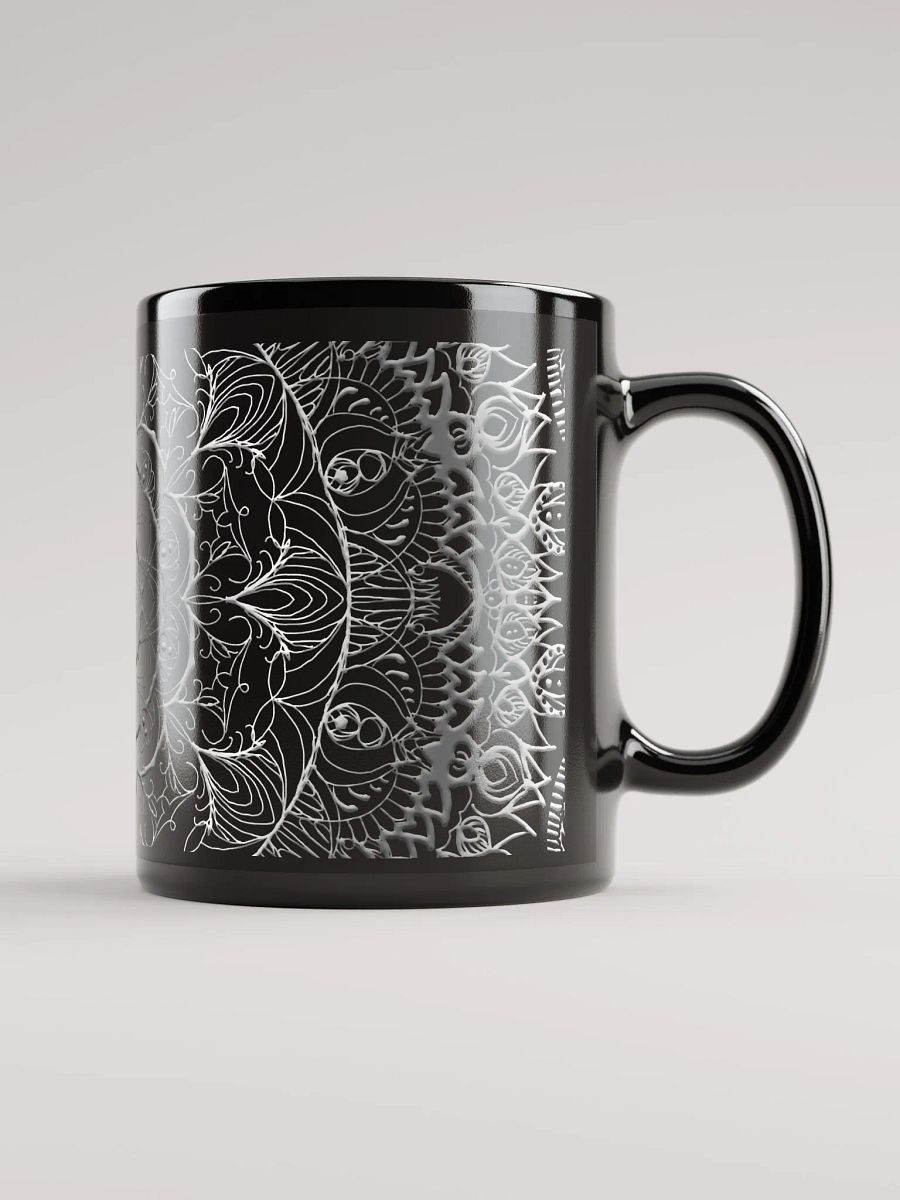Mystical Symmetry Black Mug product image (2)