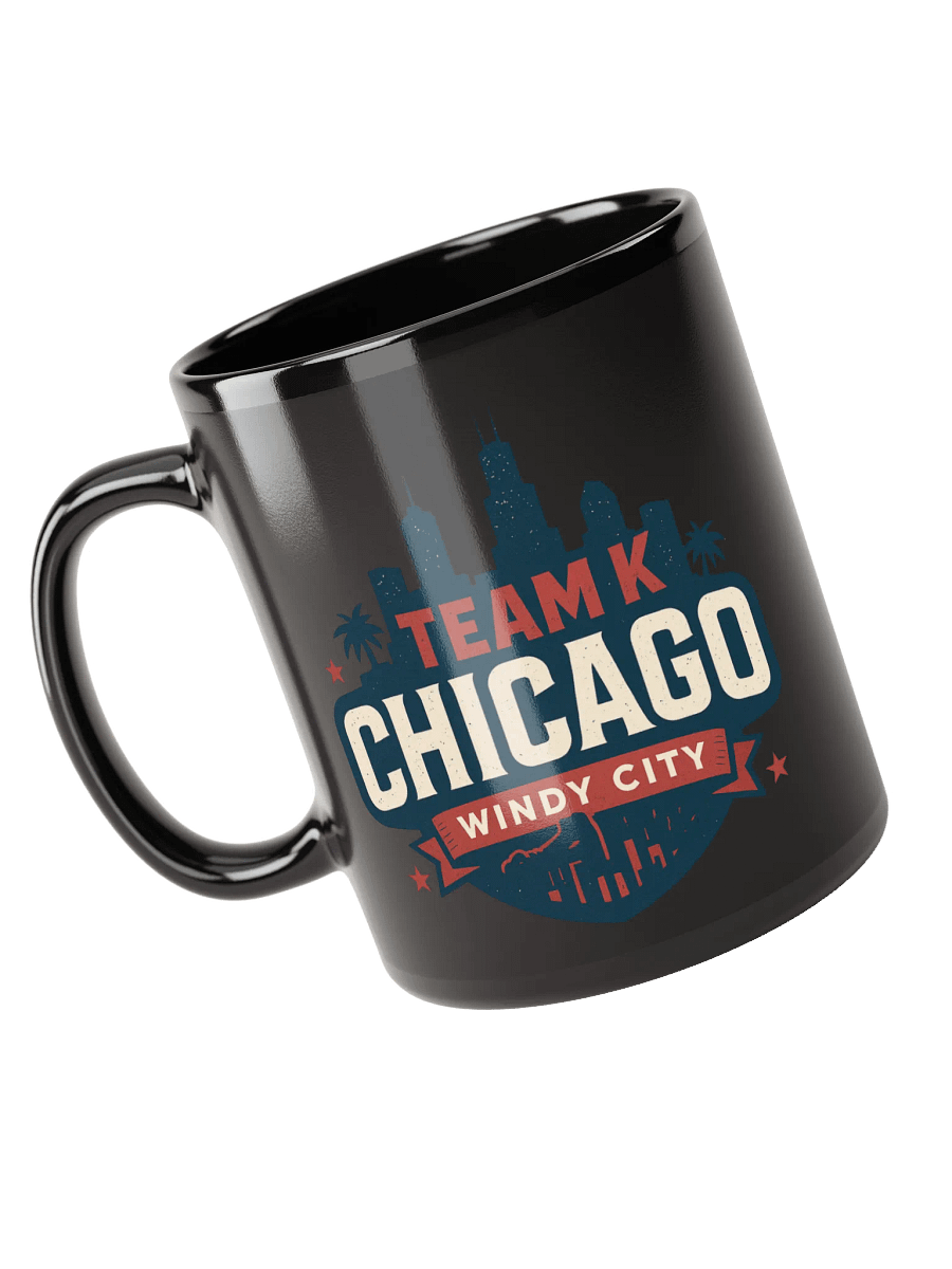 Team K Chicago Black Mug product image (6)