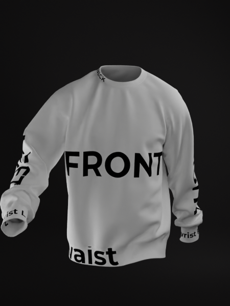Sweatshirt Version 2 Rib Waist (Walking And 360 Animation) product image (1)