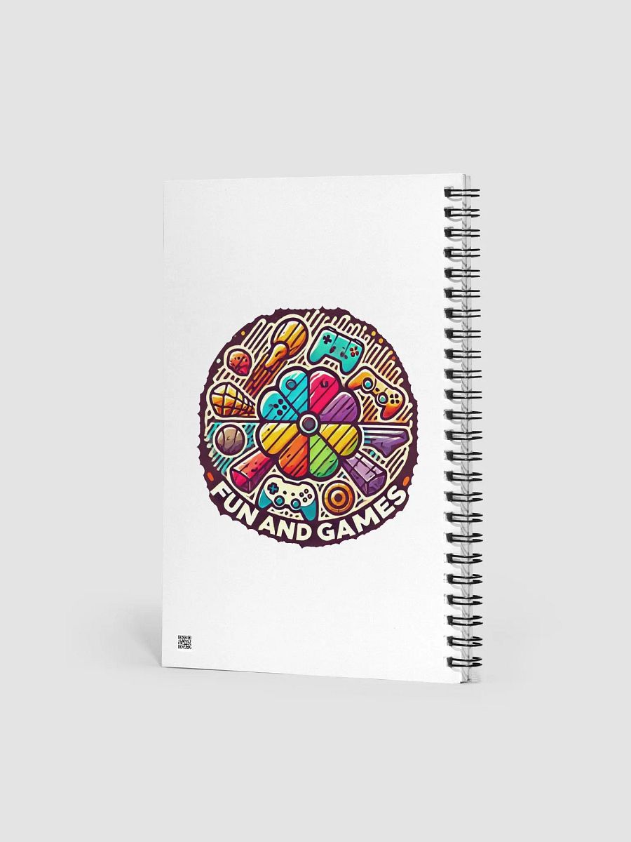 Gamer's Delight Spiral Notebook product image (2)