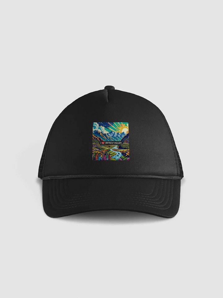 Hunza Valley Adventure Foam Trucker Hat product image (2)