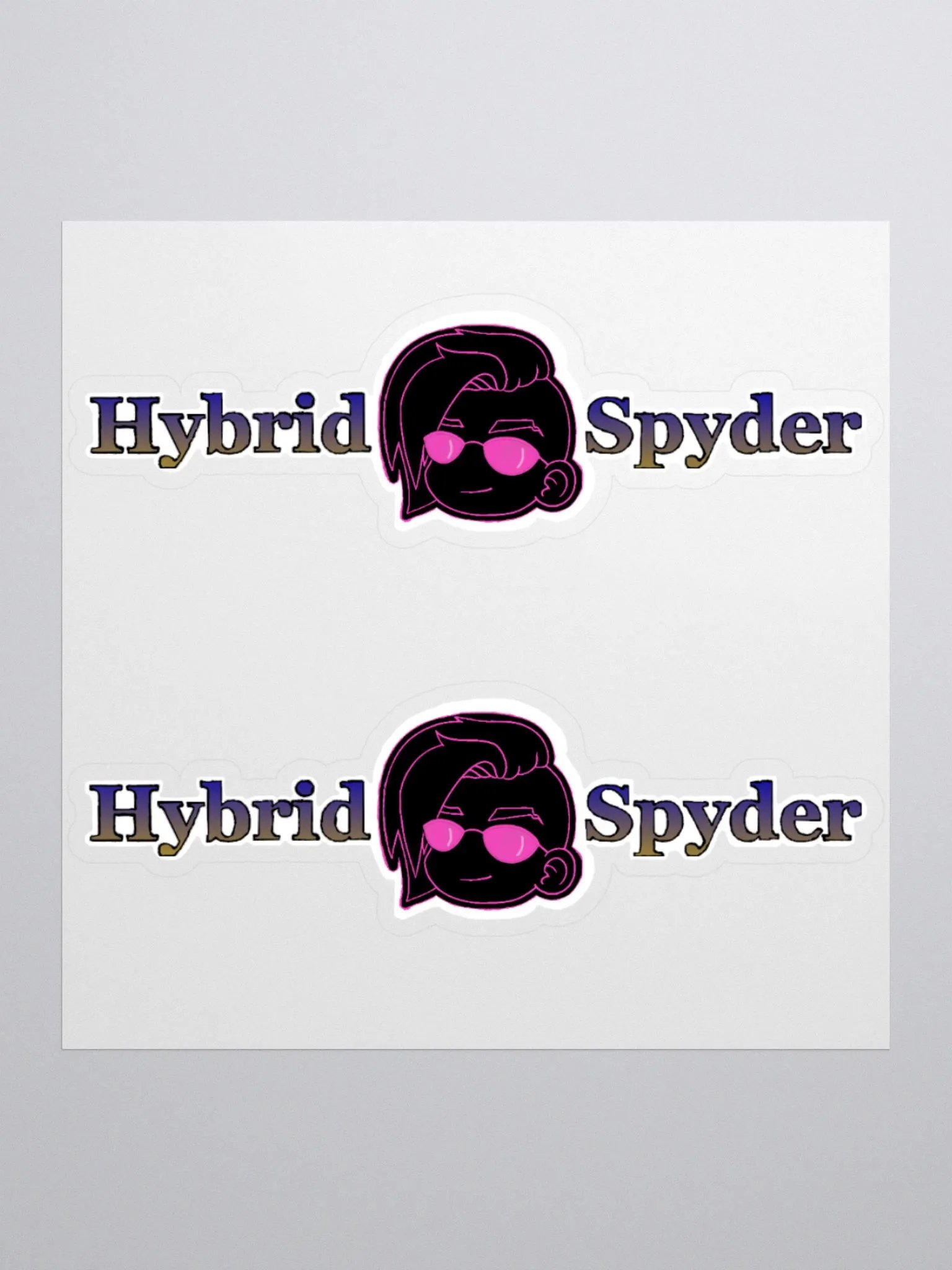Hybrid Spyder Logo Stickers product image (1)