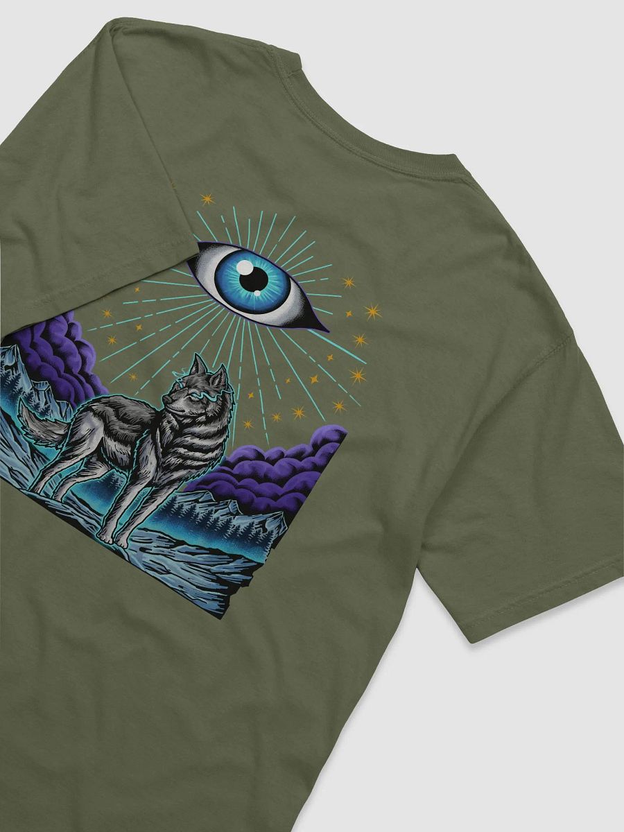 Heavy Weight Quixotic Wolf Sky T-Shirt product image (2)
