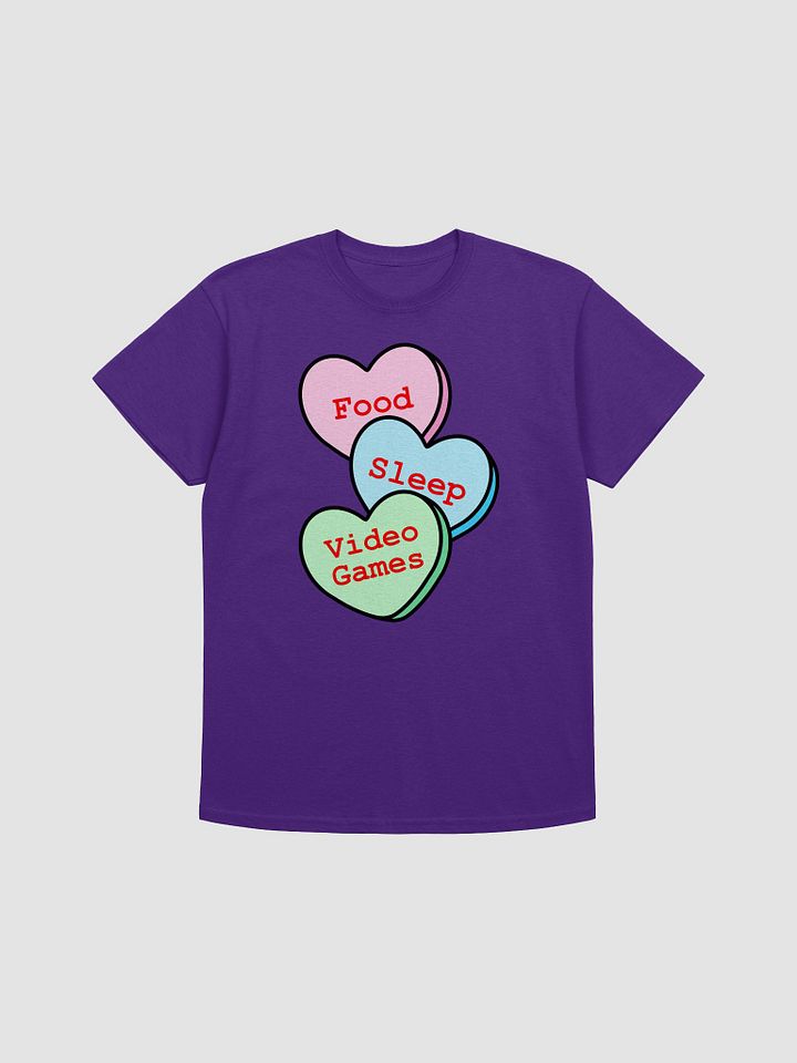 Gamer Candy Hearts Tee - Masculine Fit product image (2)