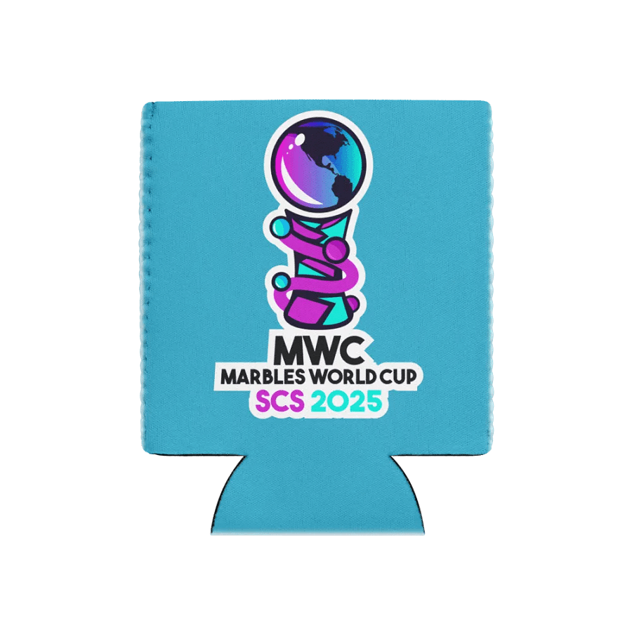 MARBLES WORLD CUP DRINK KOOZIE product image (3)