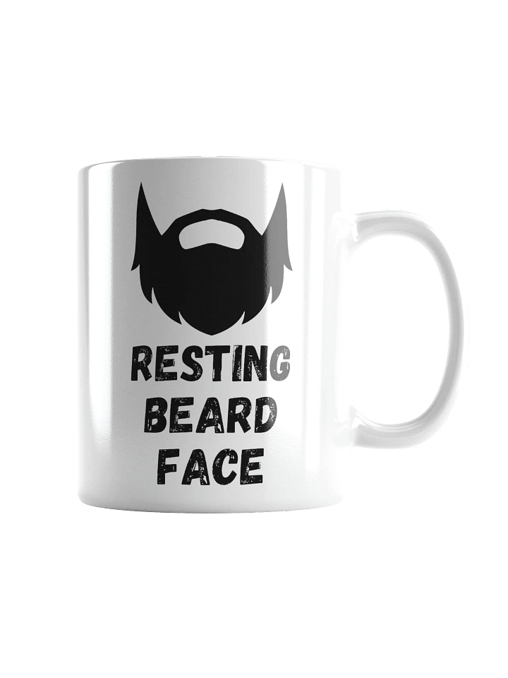 Resting Beard Face Mug product image (2)