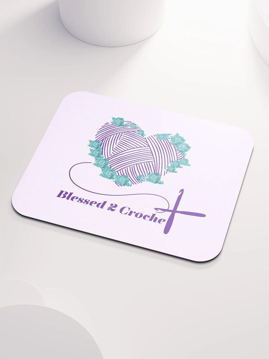Blessed2Crochet Mouse Pad product image (3)