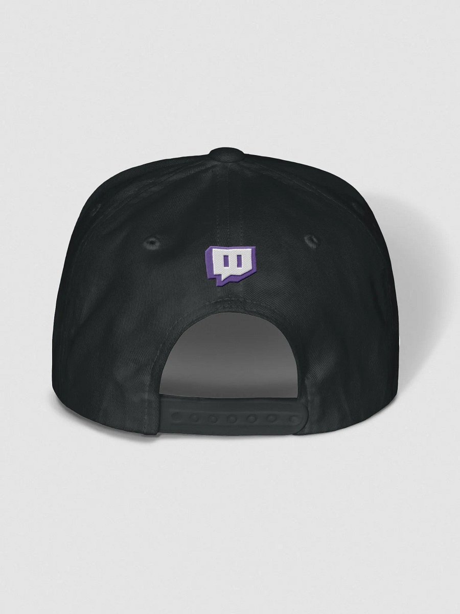Grub and Dub Icon Flat Snapback Cap product image (23)