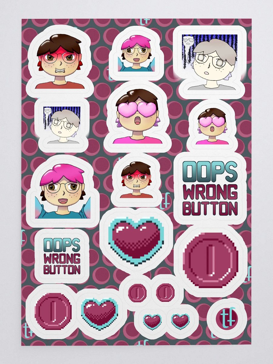 Emote Sticker Sheet product image (3)