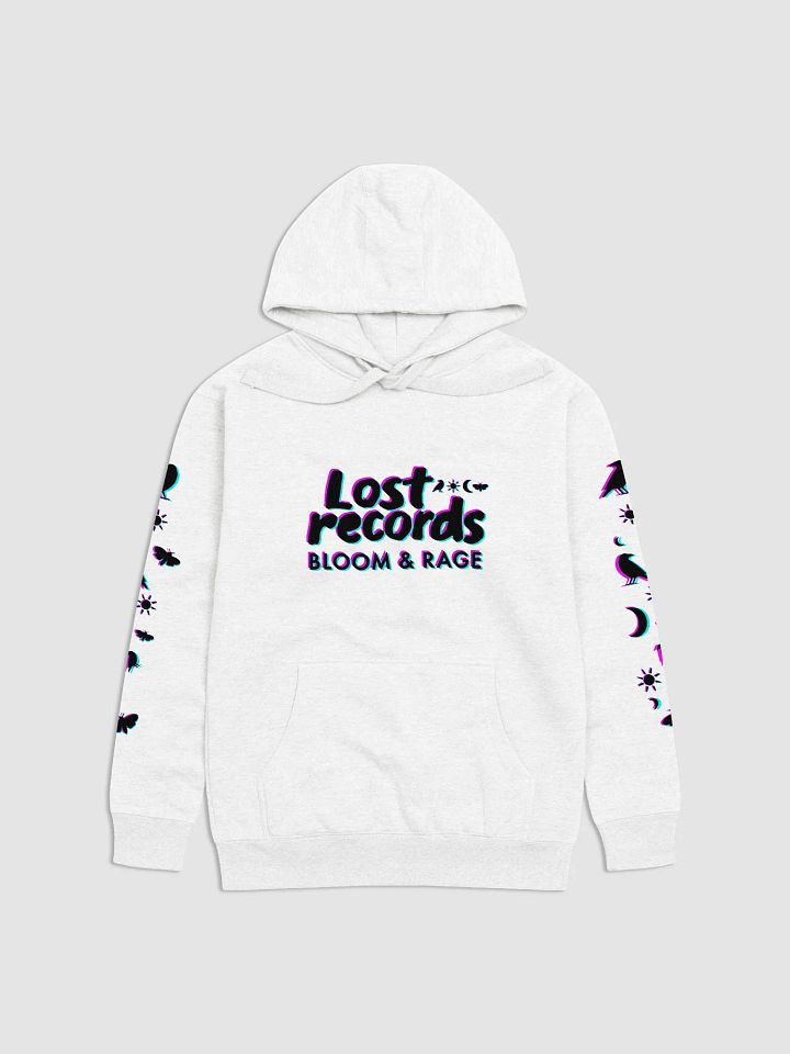 Lost Records: Bloom & Rage; Swann Holloway "FORGET" Hoodie Print (Raven, Sun, Moon, Moth) product image (2)