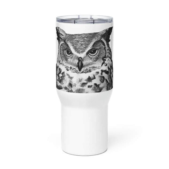 Owl Drawing Travel Cup product image (2)