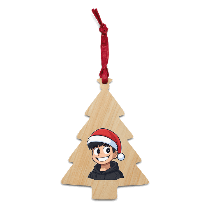 BobTV Santa Hat Wooden Ornaments product image (3)
