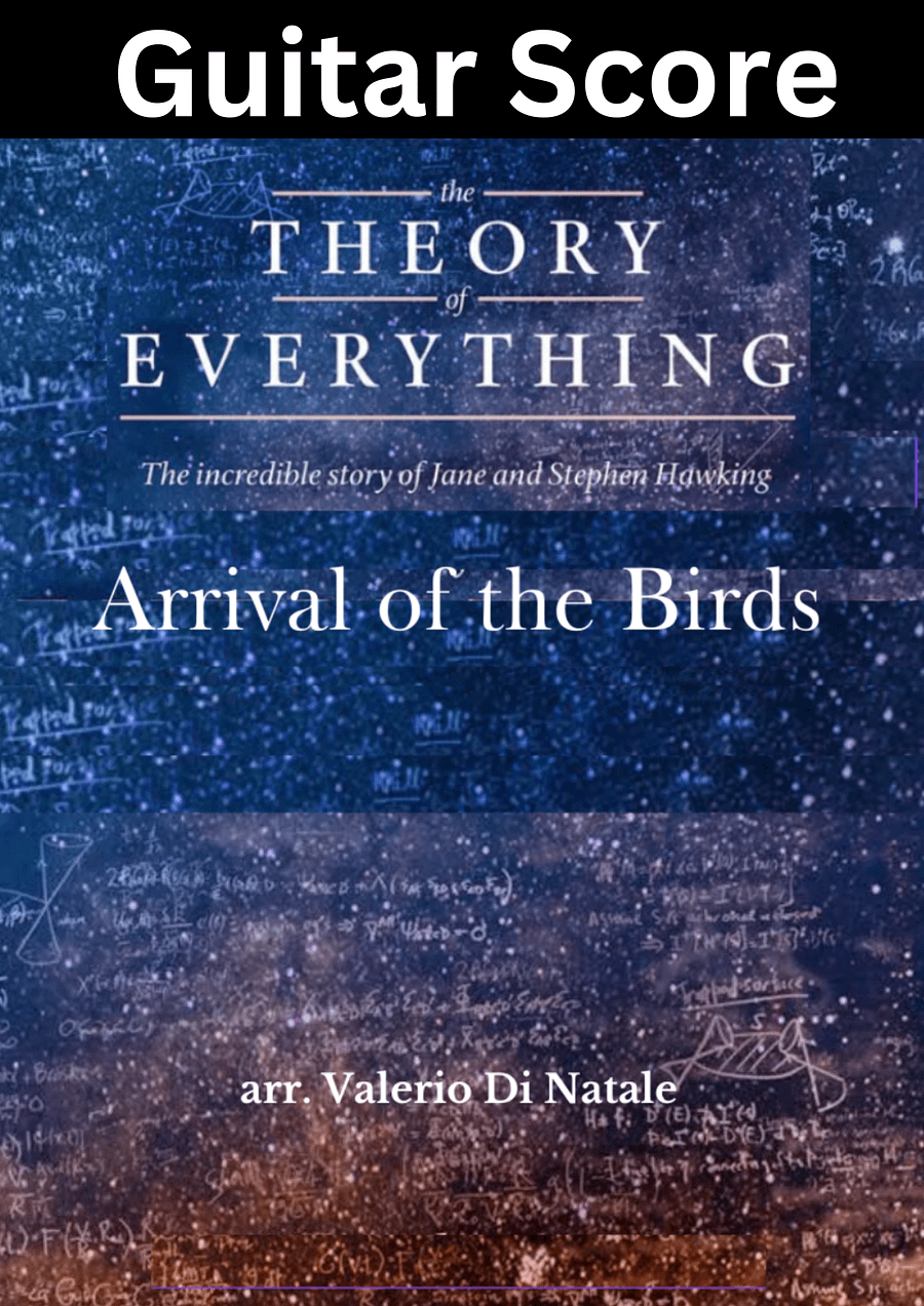 Arrival of the birds - Guitar score product image (1)