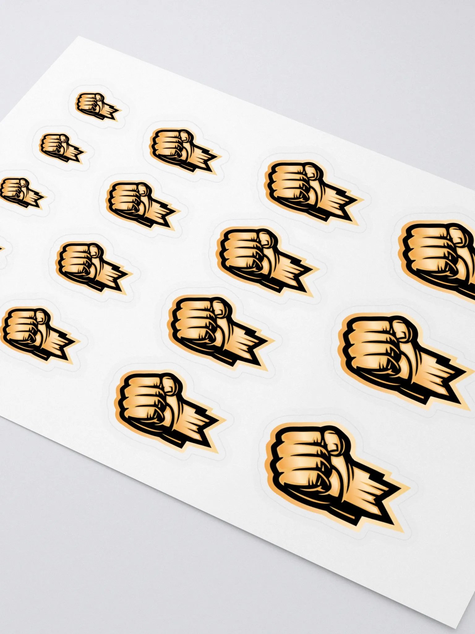 PuncH Fist Sticker Sheet product image (3)