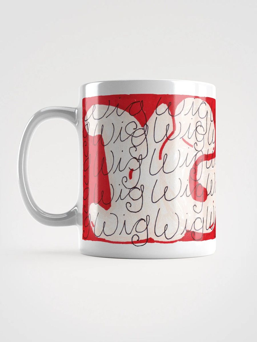 Big Wig White Glossy Mug product image (3)