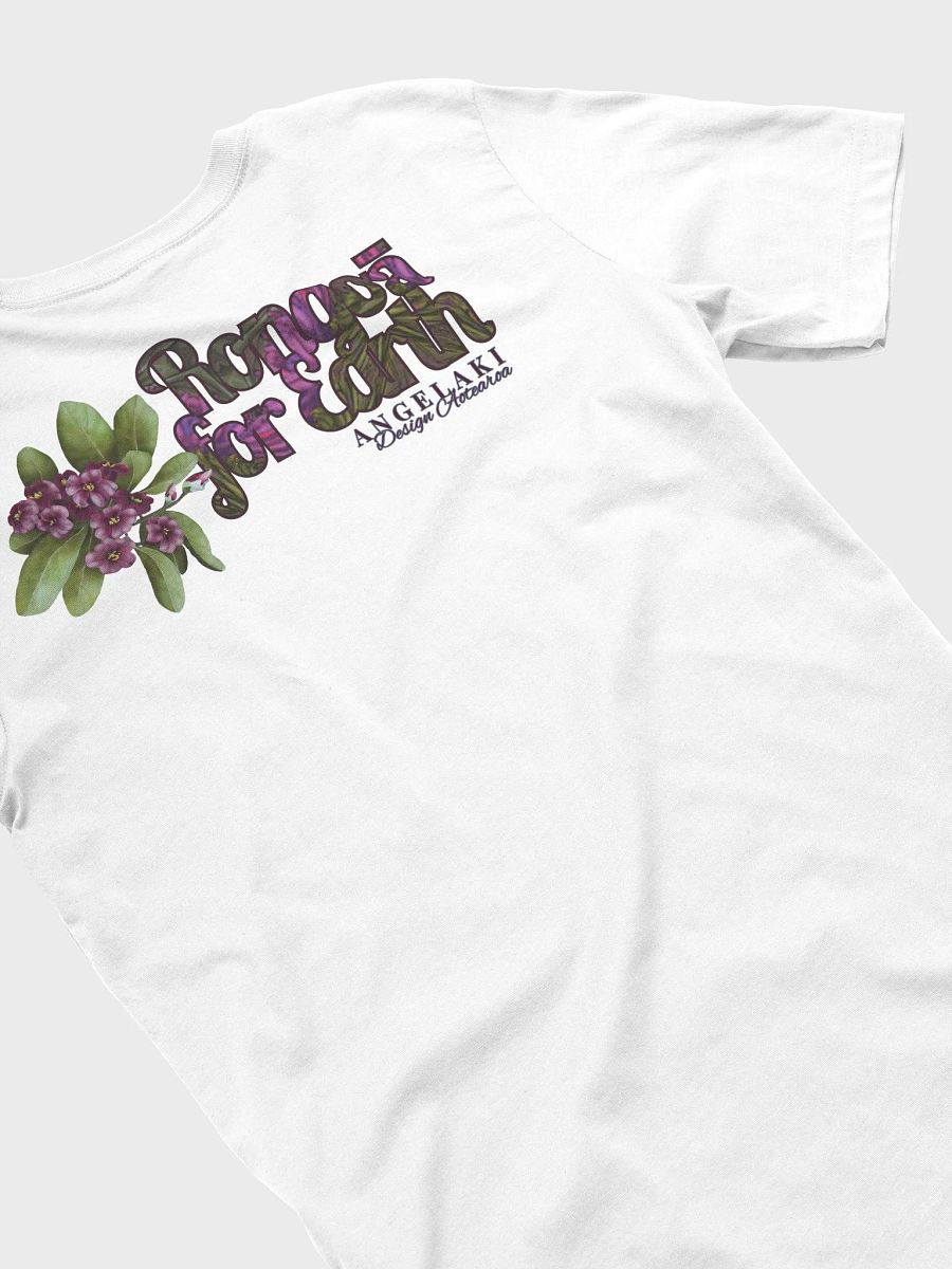 Rongoa for Earth - Karo Flower Decolonisation Aotearoa Tee product image (53)