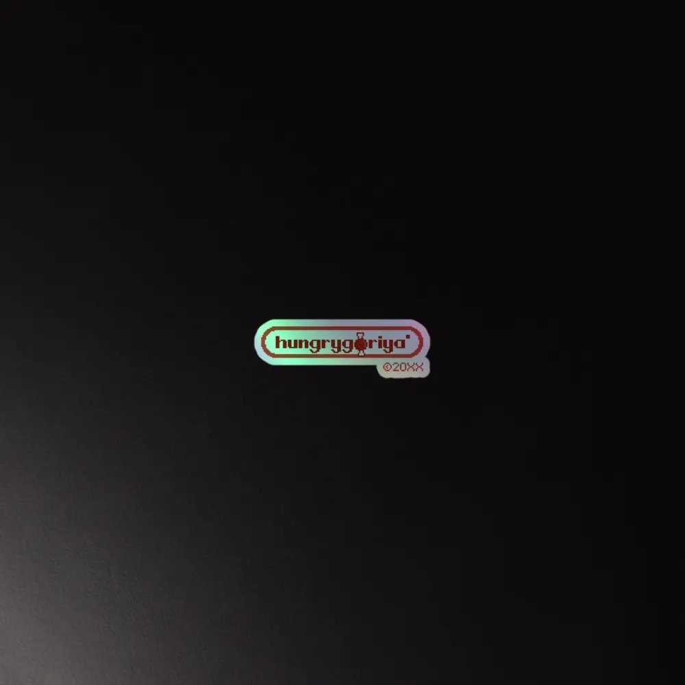 HG Logo Holo Sticker product image (4)
