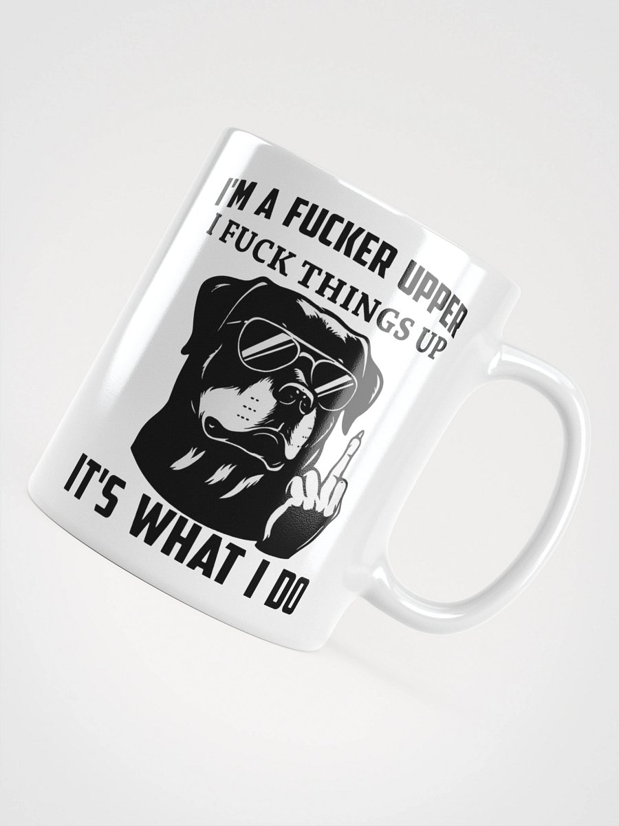 Funny Rottweiler White Mug product image (12)