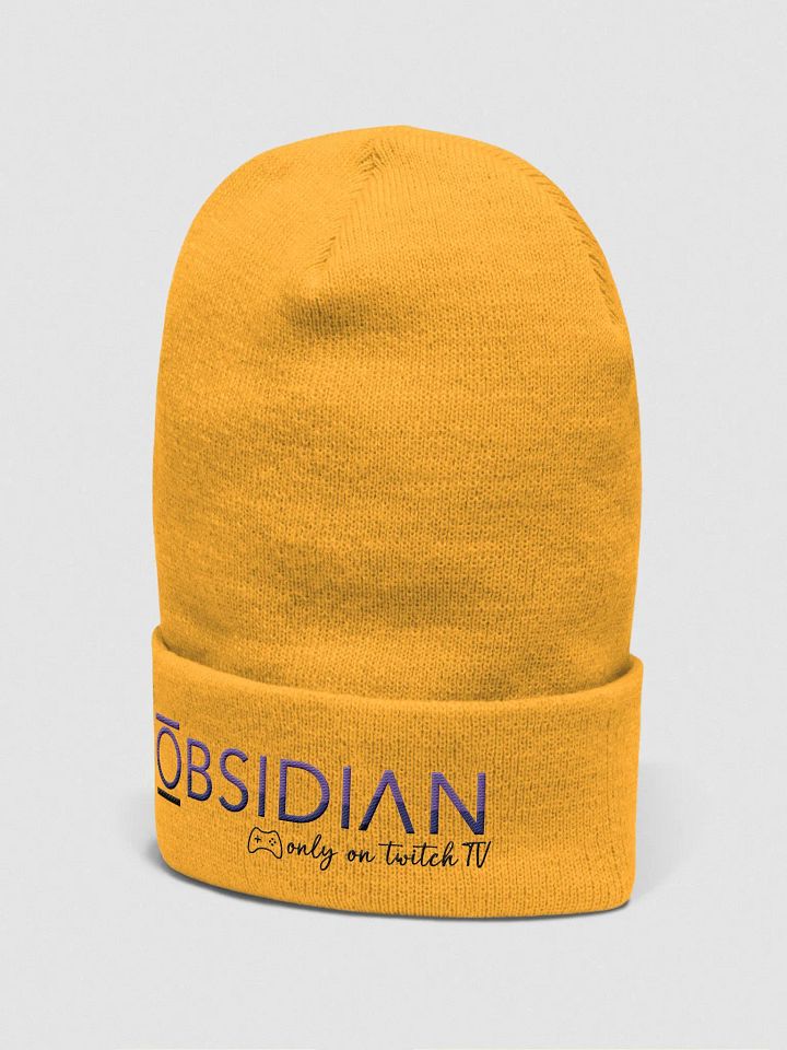 Obsidian beanie product image (6)