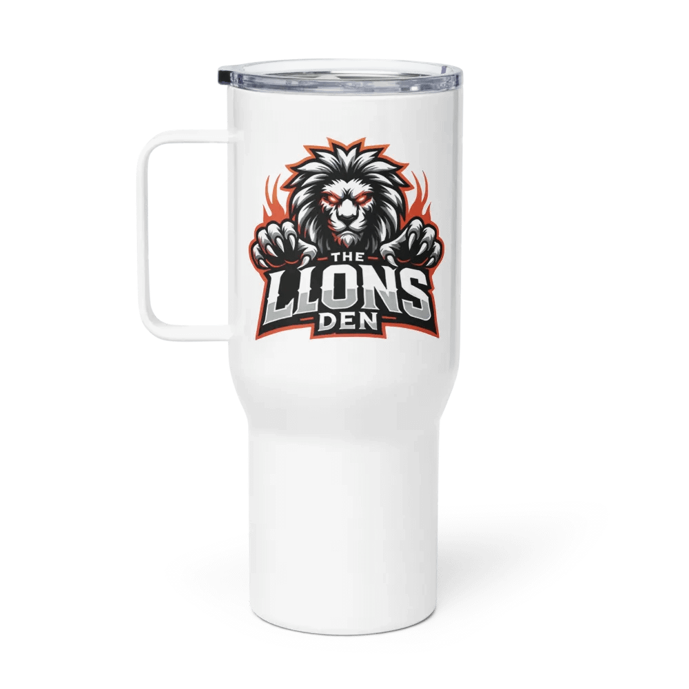 Fierce Lion Logo Travel Mug product image (1)