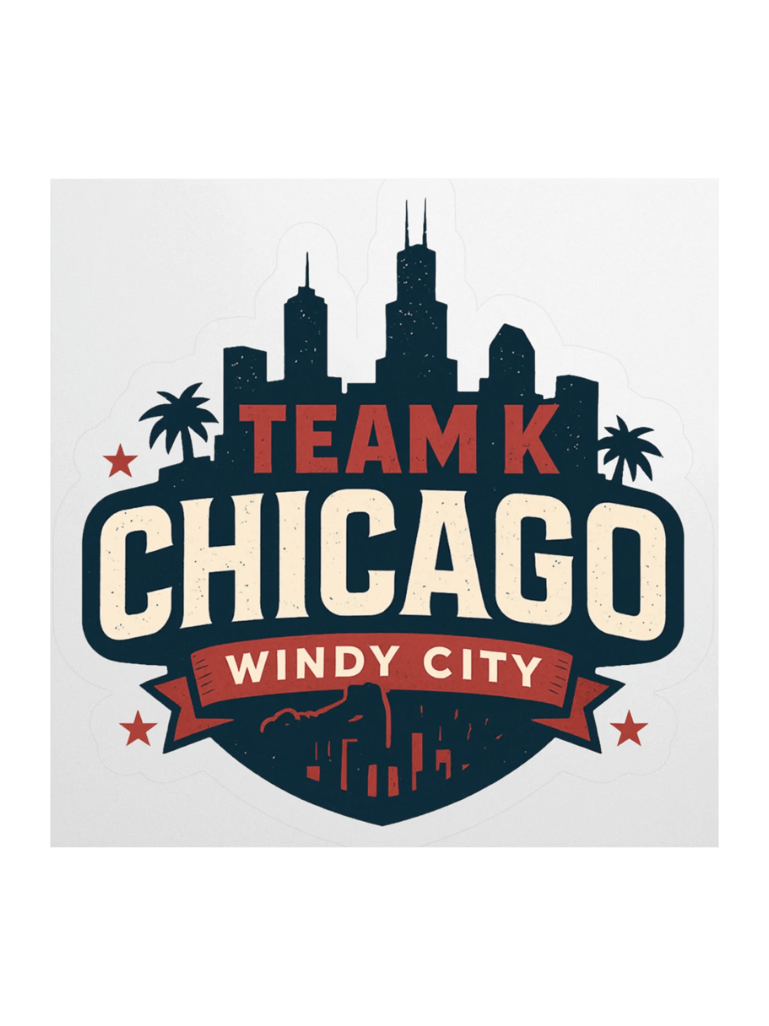 Team K Chicago STICKERS product image (1)