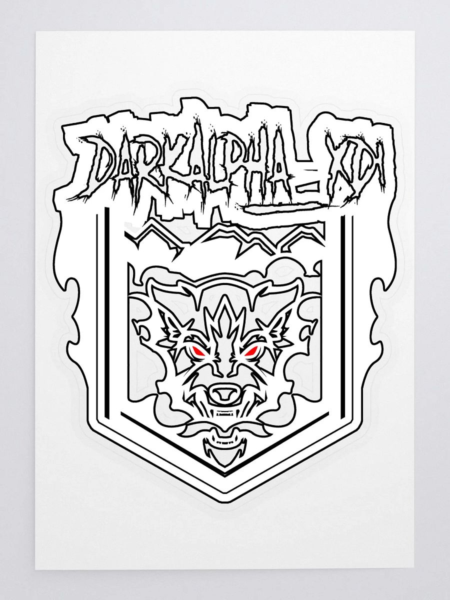 DarkAlpha Premium Sticker product image (1)