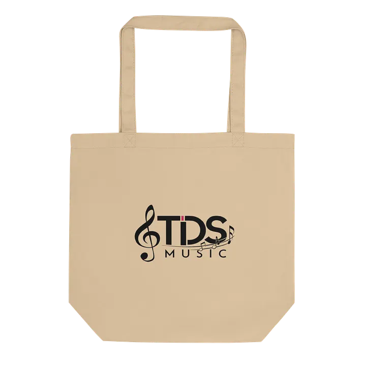 TDS Music Logo Organic Tote Bag product image (3)