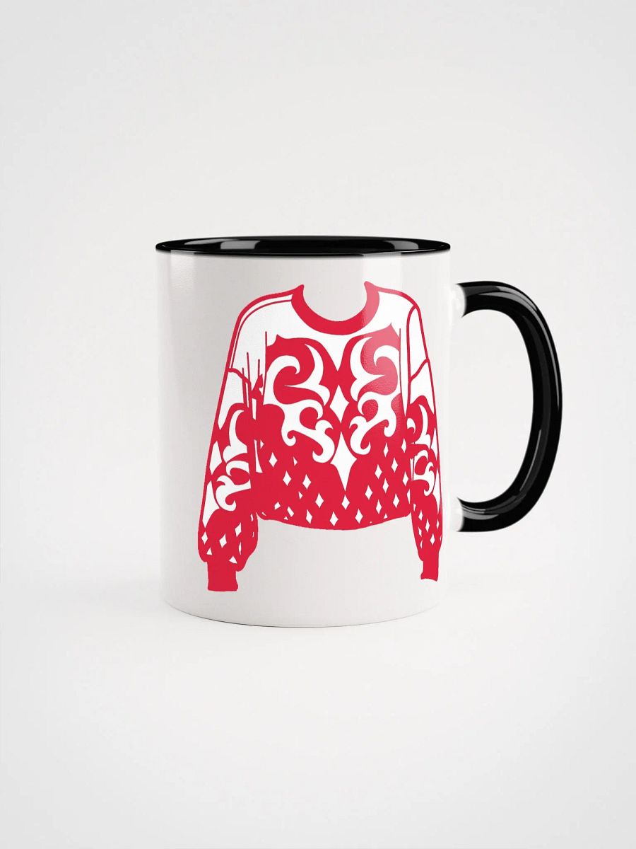 Slavik’s Fashion sweater black and red product image (1)