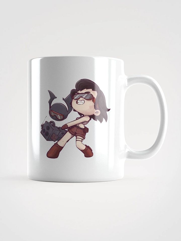 She & Her Pet | White Glossy Mug product image (1)