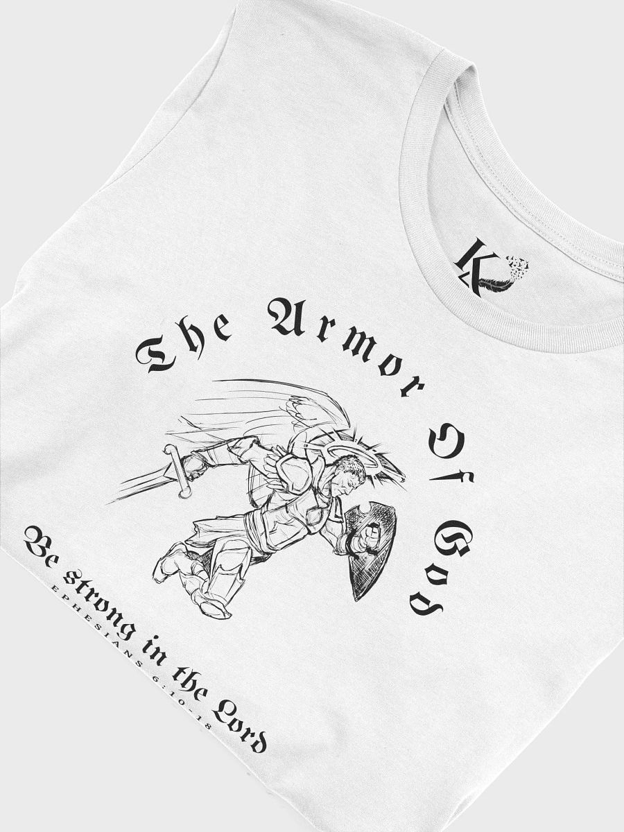 Armor of God T-Shirt (Black Design) (Unisex) product image (5)