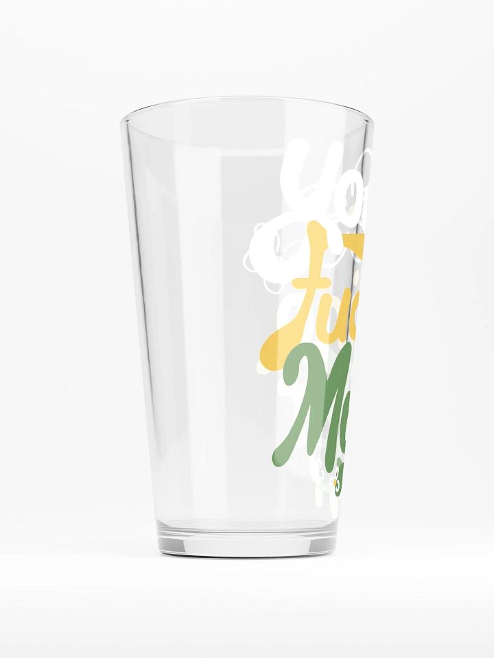 YFM Flower Pint Glass product image (2)