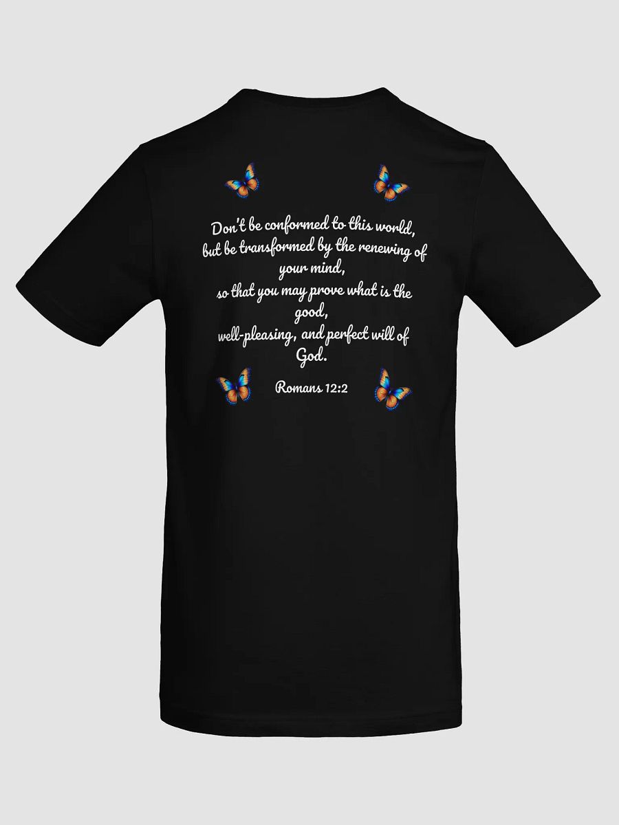 Transformed Butterfly T-Shirt (Black) product image (8)