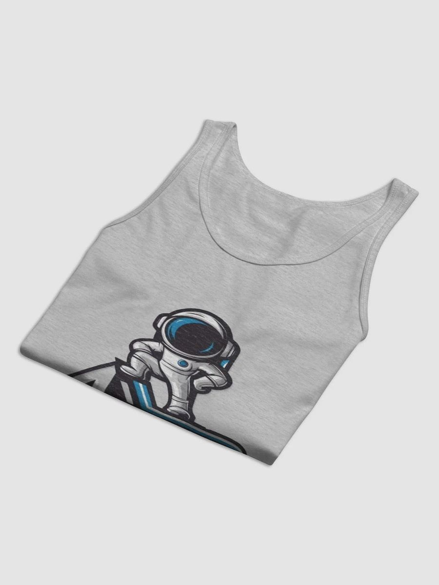 Astro Unisex Cotton Tank Top - Bold Astronaut Design for Space Enthusiasts product image (3)
