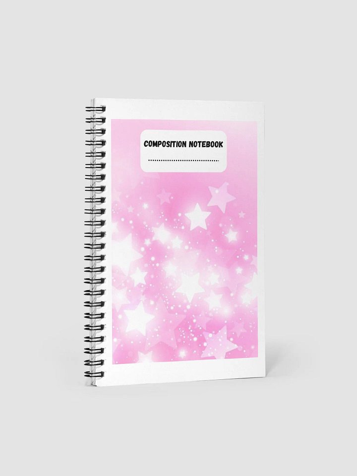 Starry Spiral Composition Notebook product image (1)