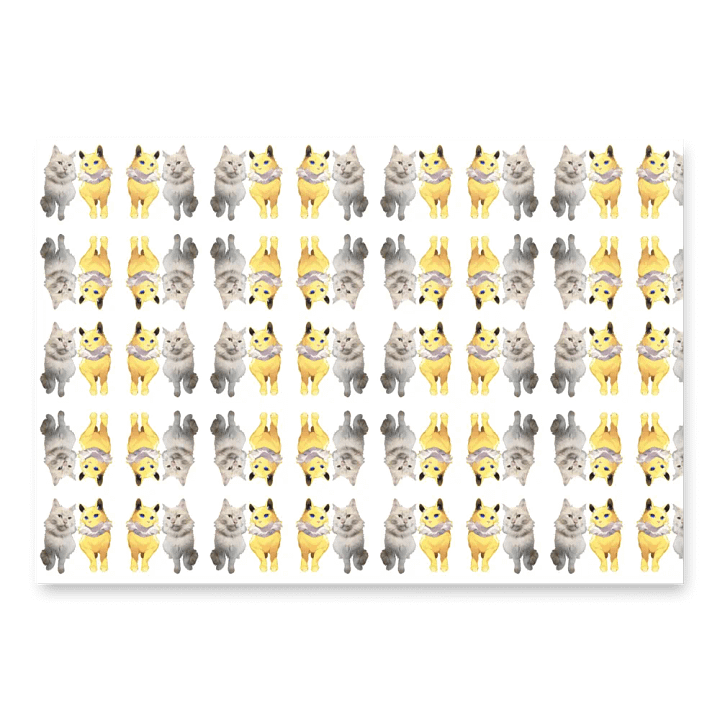 Anime Mirrored Sage! Wrapping Paper product image (2)