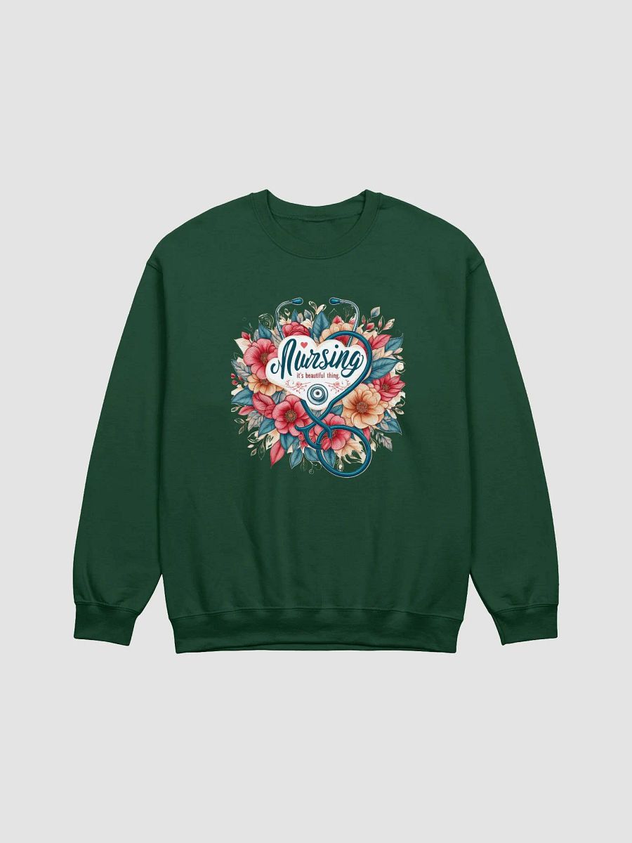 Floral Nursing Heart Crewneck product image (1)