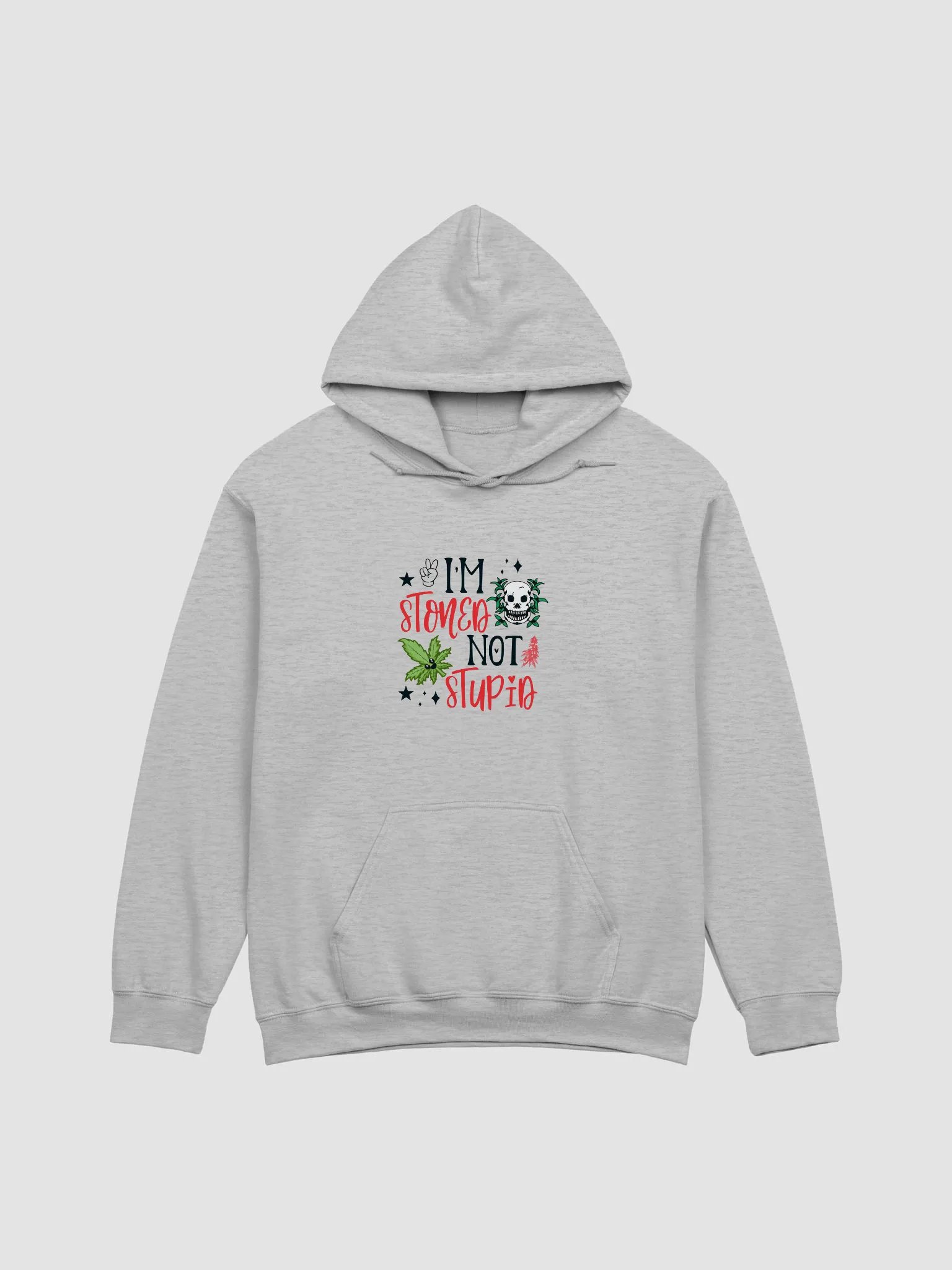Stoned Not Stupid Classic Hoodie product image (1)